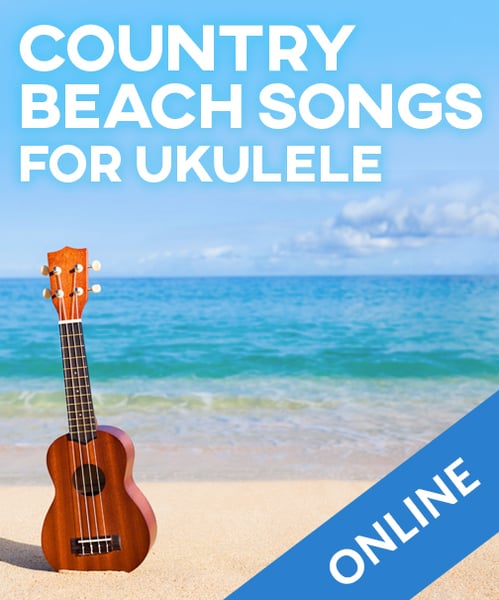 Image of NEW!  Country Beach Songs for Ukulele (Online Class)