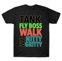 Image 2 of Tank Fly Boss Walk Jam Nitty Gritty T Shirt