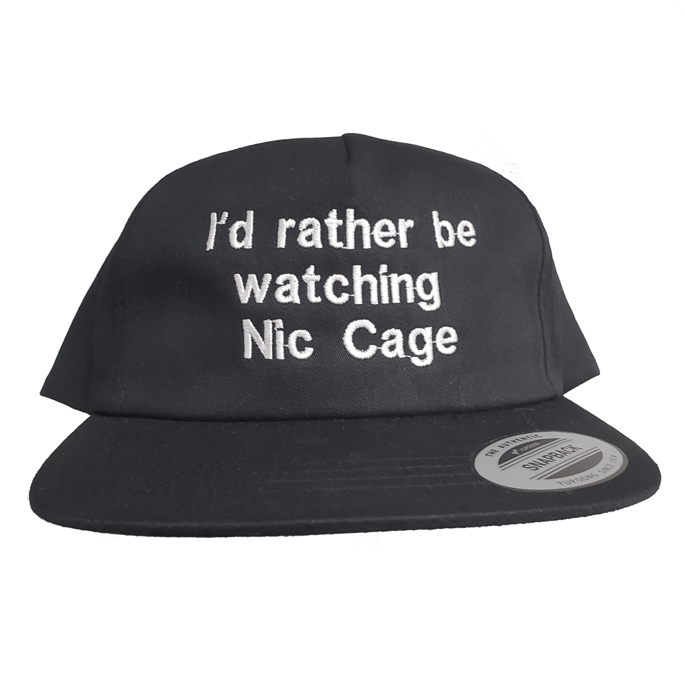 Image of Nic Cage 'snapback'