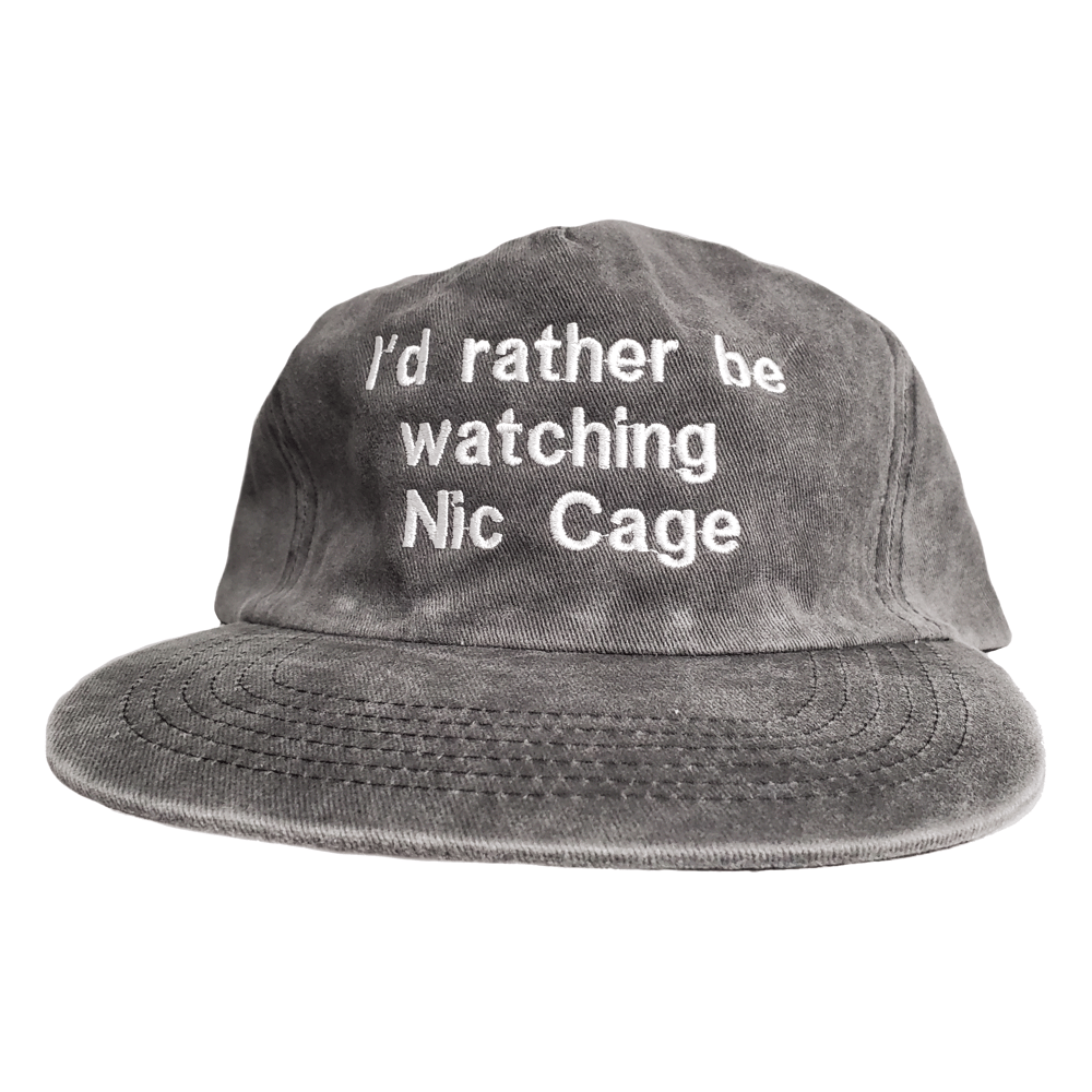 Image of Nic Cage 'washed 5-panel'