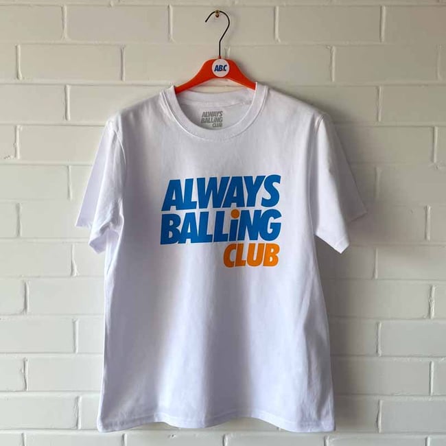Classic tee: white (reduced)