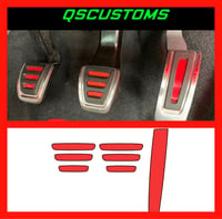 Image 1 of Vag Group Manual pedal insert stickers 