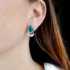 Grandiderite tassel earrings