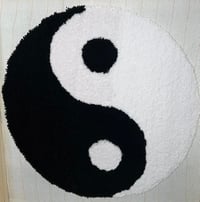 yin and yang rug