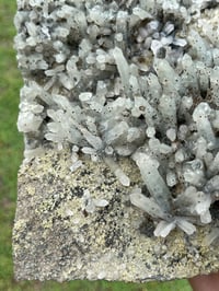 Image 20 of Large Quartz Crystal Points Cluster with inclusions & Fluorite | China #2887