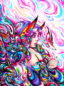 Image of <font color="red">Clearance </font>"Vixen" Original Painting