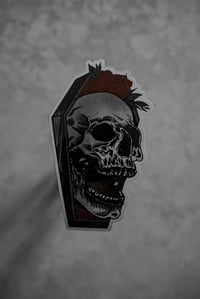 Skull sticker