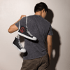 PRINTED DISOBEY CENTER LOGO MEN'S HIGH TOP CANVAS SHOES