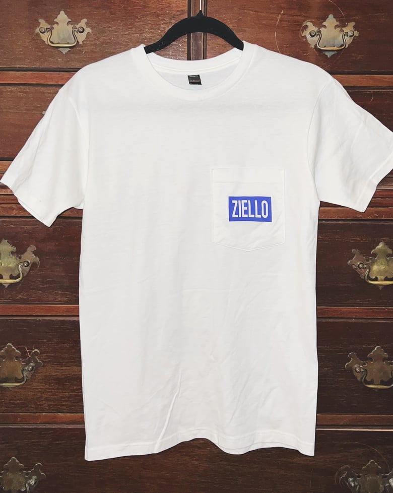 Image of ZIELLO WHITE POCKET TEE