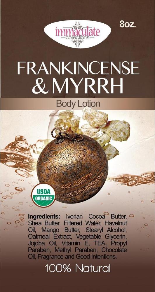 Image of Frankincense and Myrrh Body Lotion (8 0z)