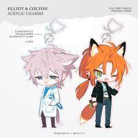 Image 2 of Elliot & Colton OC Acrylic Charms / original
