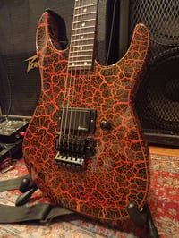 Image 3 of Lava Crackle Charvel Model 5A