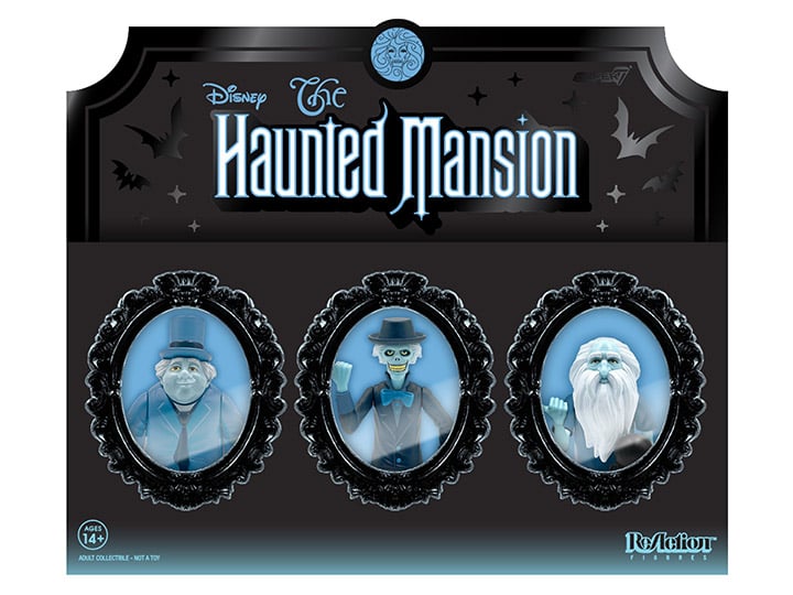 The Haunted Mansion ReAction Hitchhiking Ghosts 3-Pack