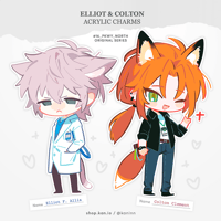 Image 1 of Elliot & Colton OC Acrylic Charms / original