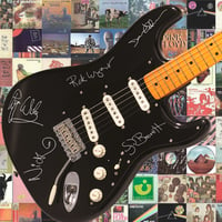 Image 1 of George Waters,David Gilmour,Syd Barrett,Nick Mason,Richard Wright autographs stickers  