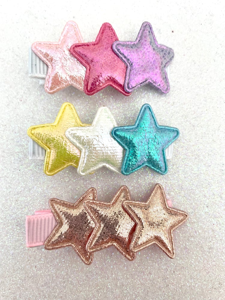 Image of Stars and heart clips