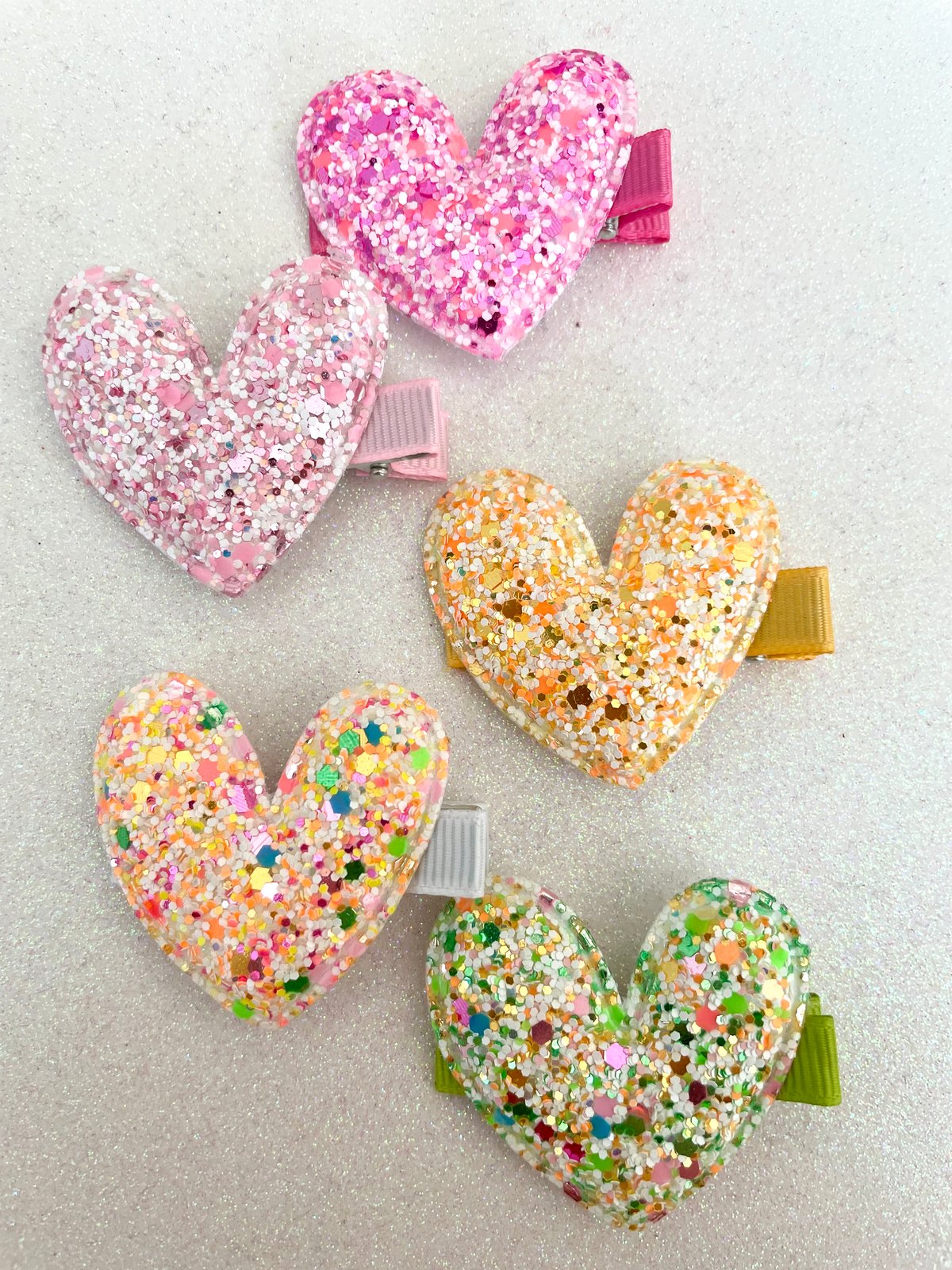 Image of Stars and heart clips
