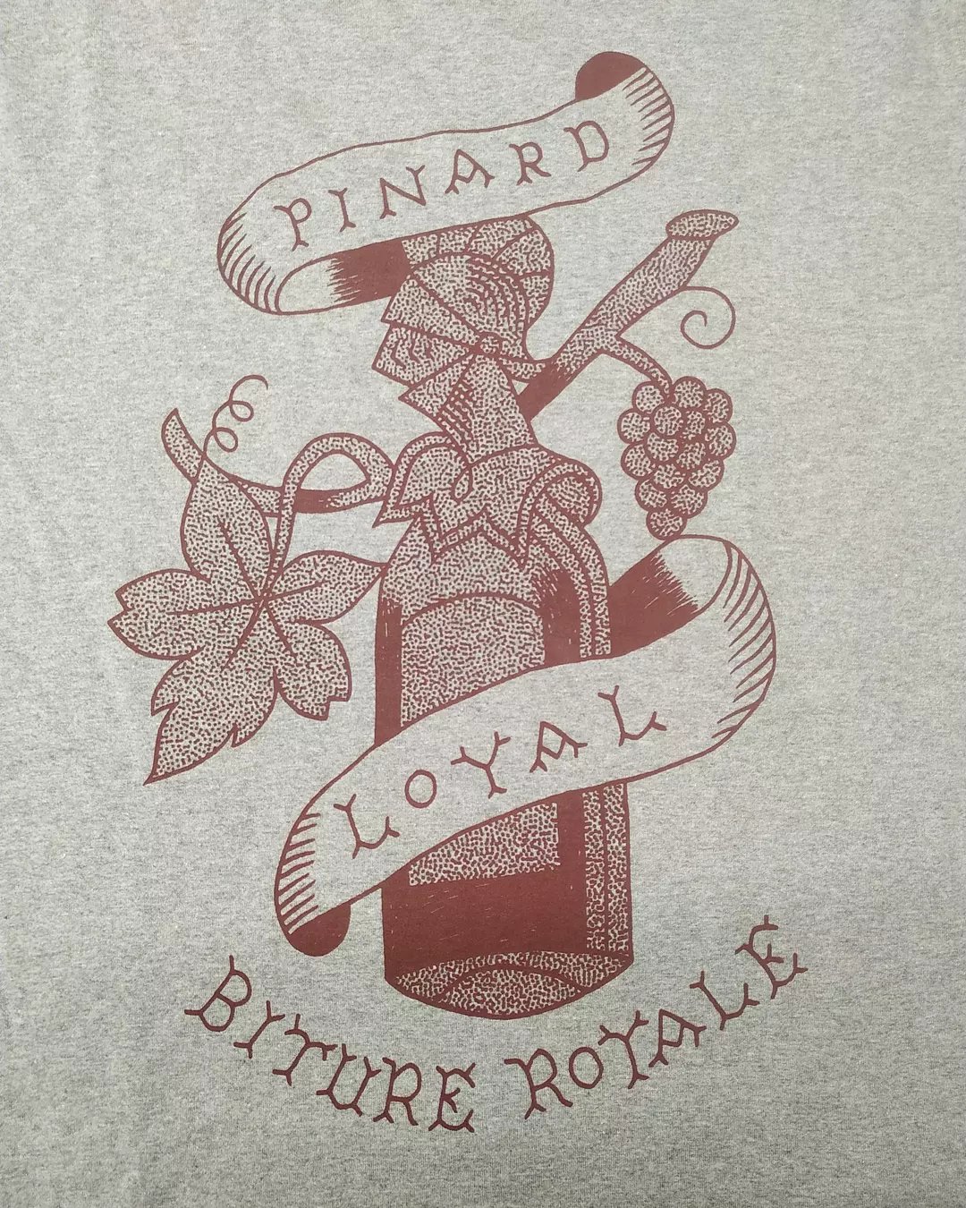 Image of T-shirt Pinard Loyal Biture royale