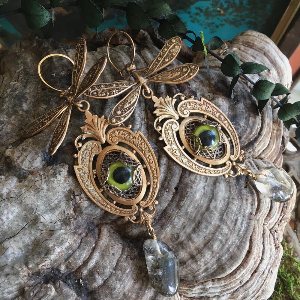 Image of SOLD OUT -Fairies Watch Earrings