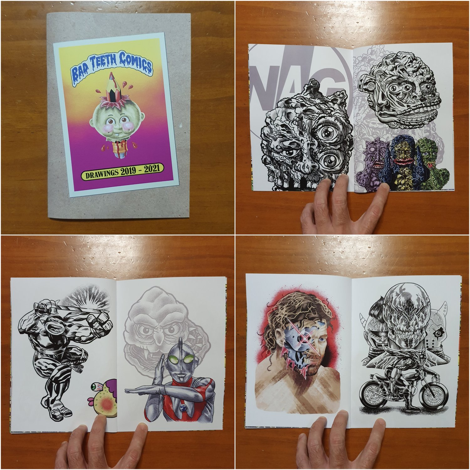 Image of BTC 2019 - 2021 Drawings Zine