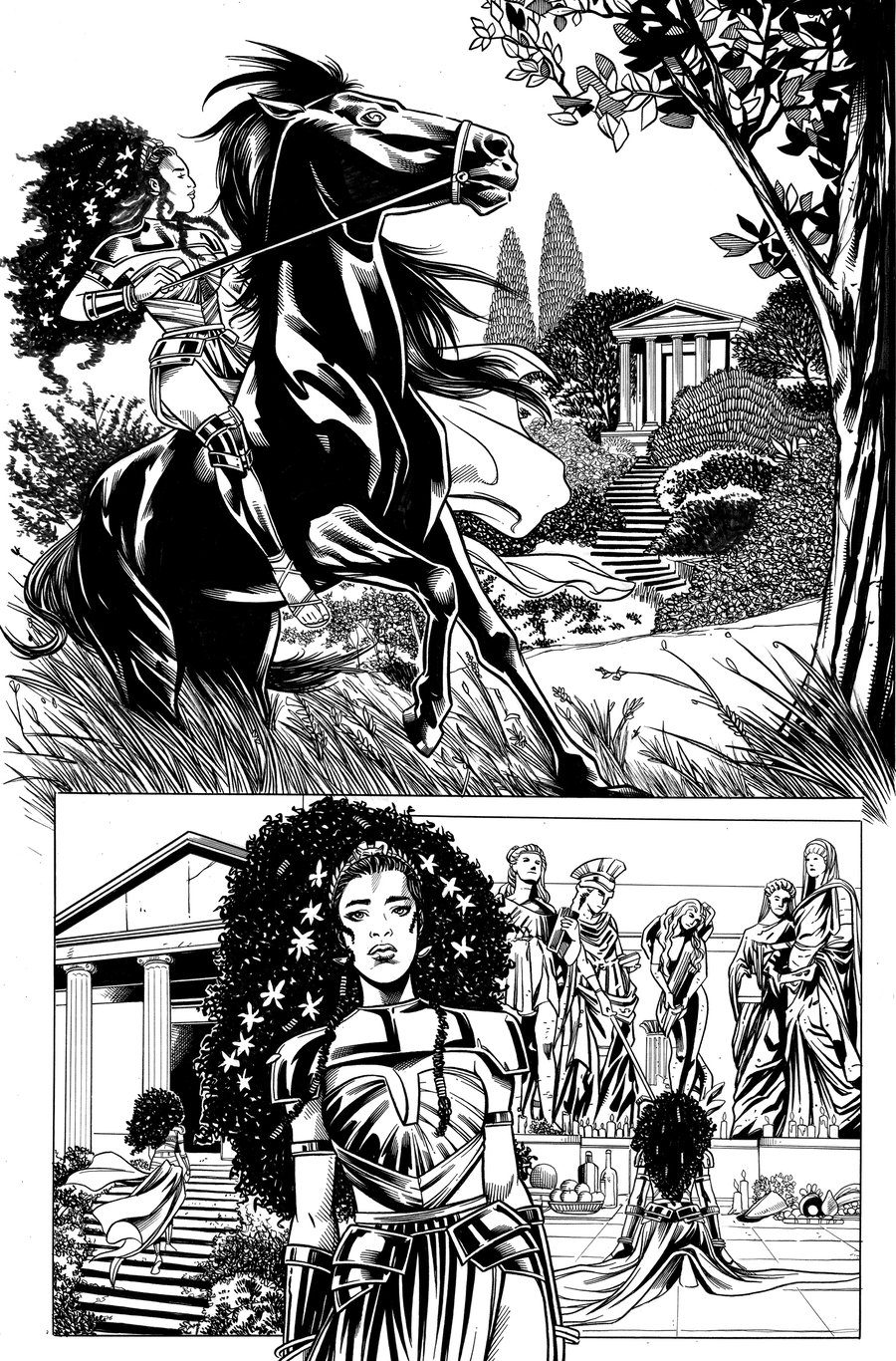 Image of Nubia and the Amazons #2 PG 1