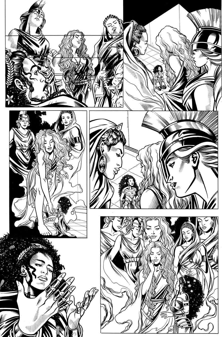 Image of Nubia and the Amazons #2 PG 2
