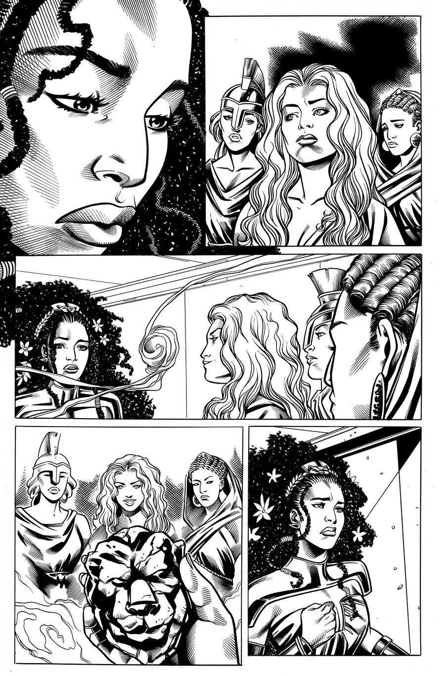 Image of Nubia and the Amazons #2 PG 3