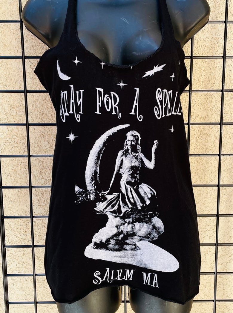 Image of Stay For A Spell - Salem, MA Women's Tank