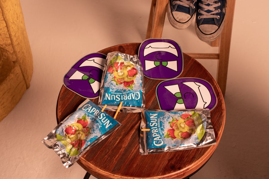 Image of grape boy sticker
