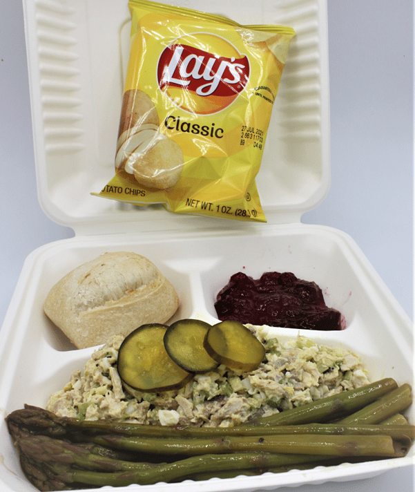 Image of Veggie Chix'n Salad Dinner  "To Go" June 7th - Pick Up 5:30pm - 6pm