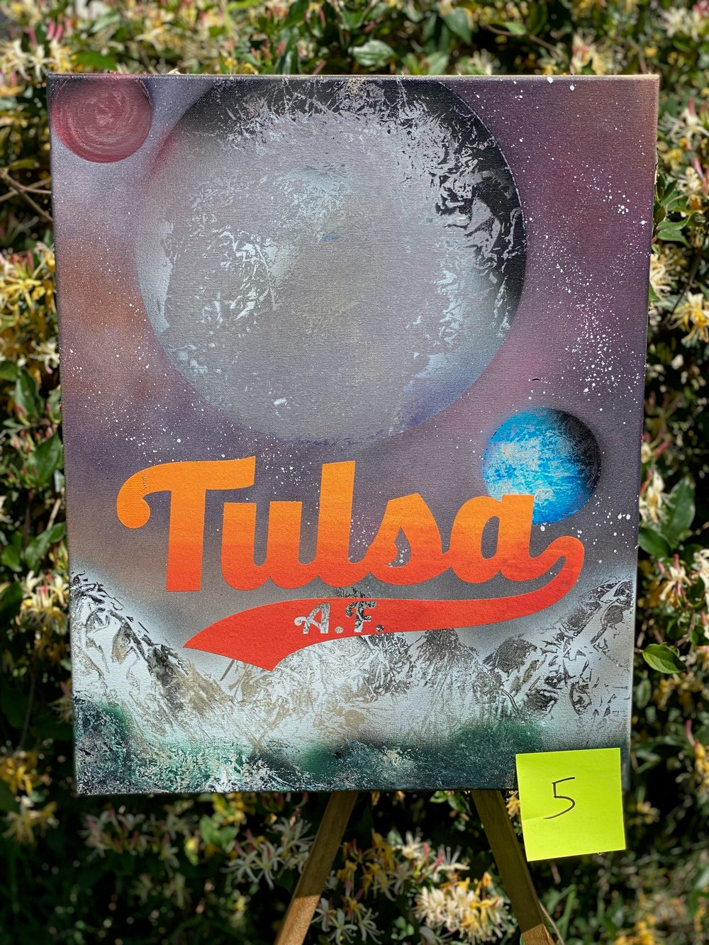 Tulsa AF Art Prints on canvas