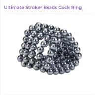 Image 1 of Ultimate Stroker Beads Cock Ring
