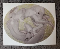 The Three Hares Sticker