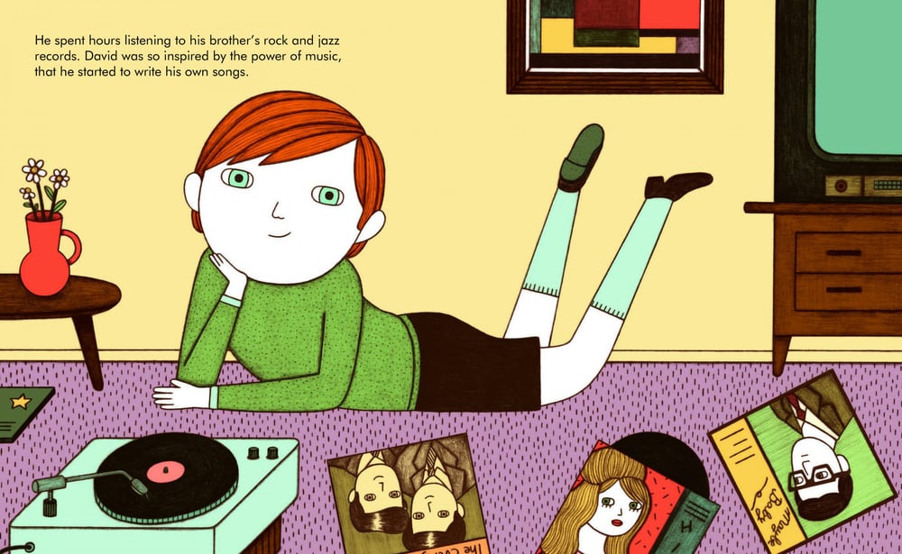 Little People, Big Dreams David Bowie Book