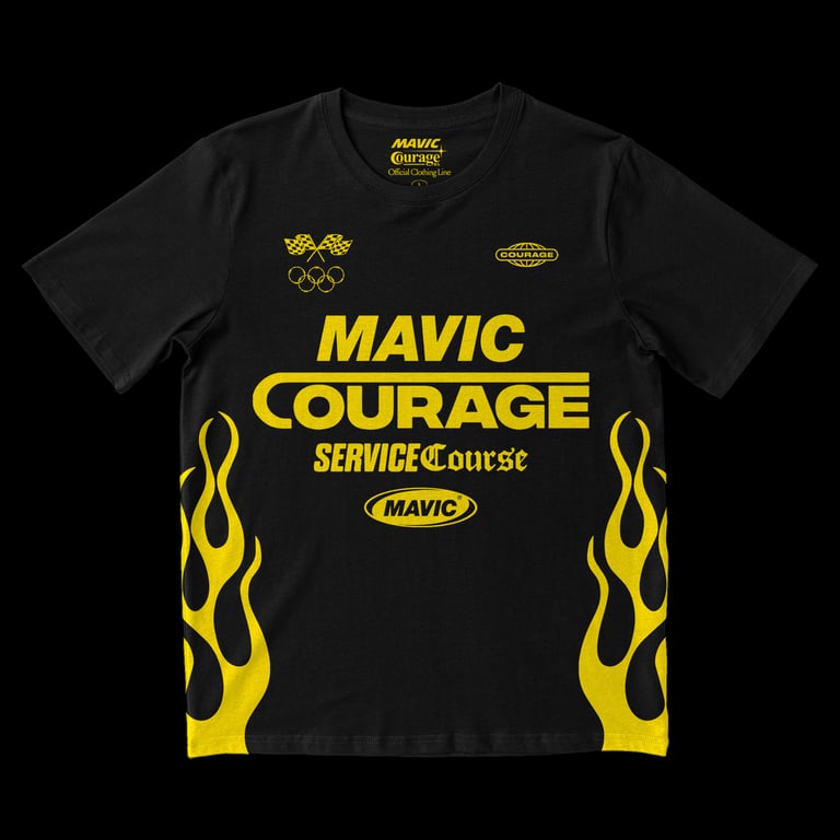 Mavic x Courage - Back to the 90's T-Shirt Image 3