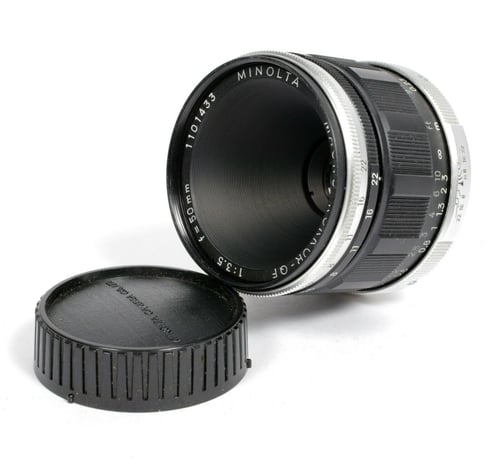 Image of Minolta Macro Rokkor QF 50mm F3.5 MD lens