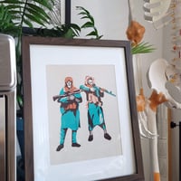 Image 3 of Poppy Playboys Print