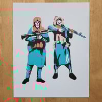 Image 2 of Poppy Playboys Print