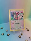 “I choose you” butterfree celebration trading card