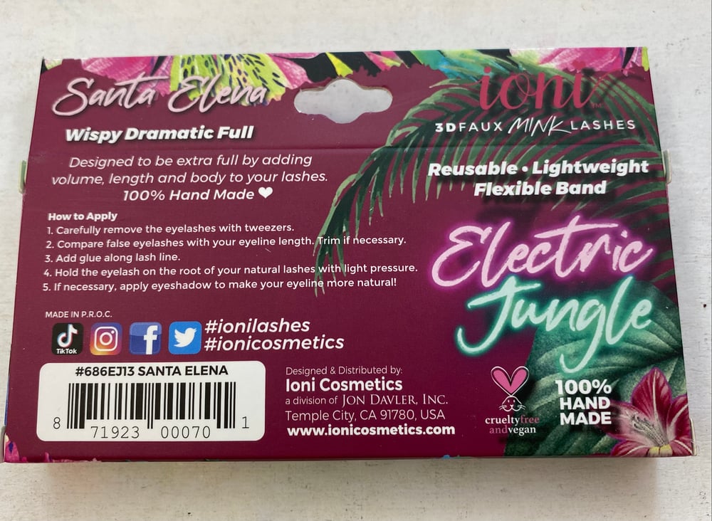 SANTA ELENA Ioni faux mink lashes