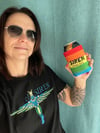 el Siren Rainbow Koozie 