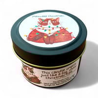 Image 1 of Meeeowee Christmas Candle — 4 oz
