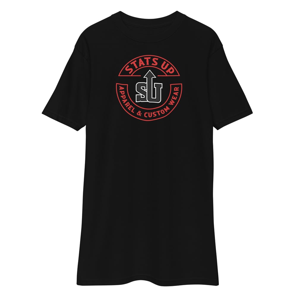 Image of Stats Up: Men’s premium heavyweight tee