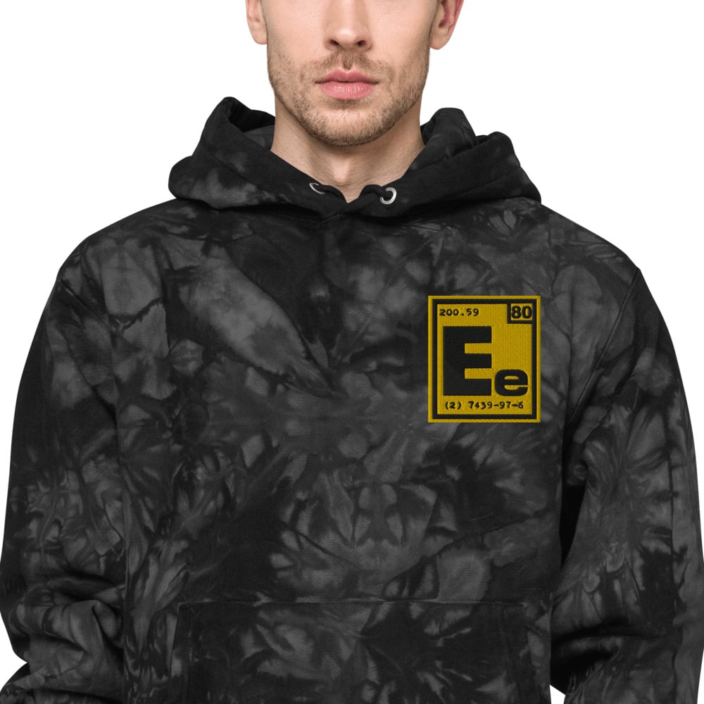 E80 Unisex Champion tie-dye hoodie