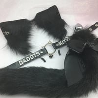 Image 1 of Black Kitten Set 🐾 Petplay 