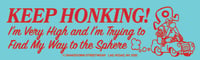 Keep Honking Bumper Sticker