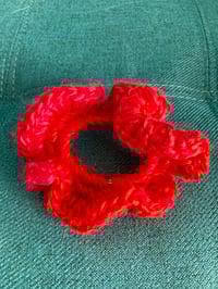 Image 3 of Handmade Crochet Trio of Headbands in Francais