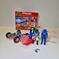 Image 2 of M.A.S.K Dynamo with figure, mask and Box Copy