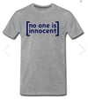 T-shirt gris logo no one is innocent