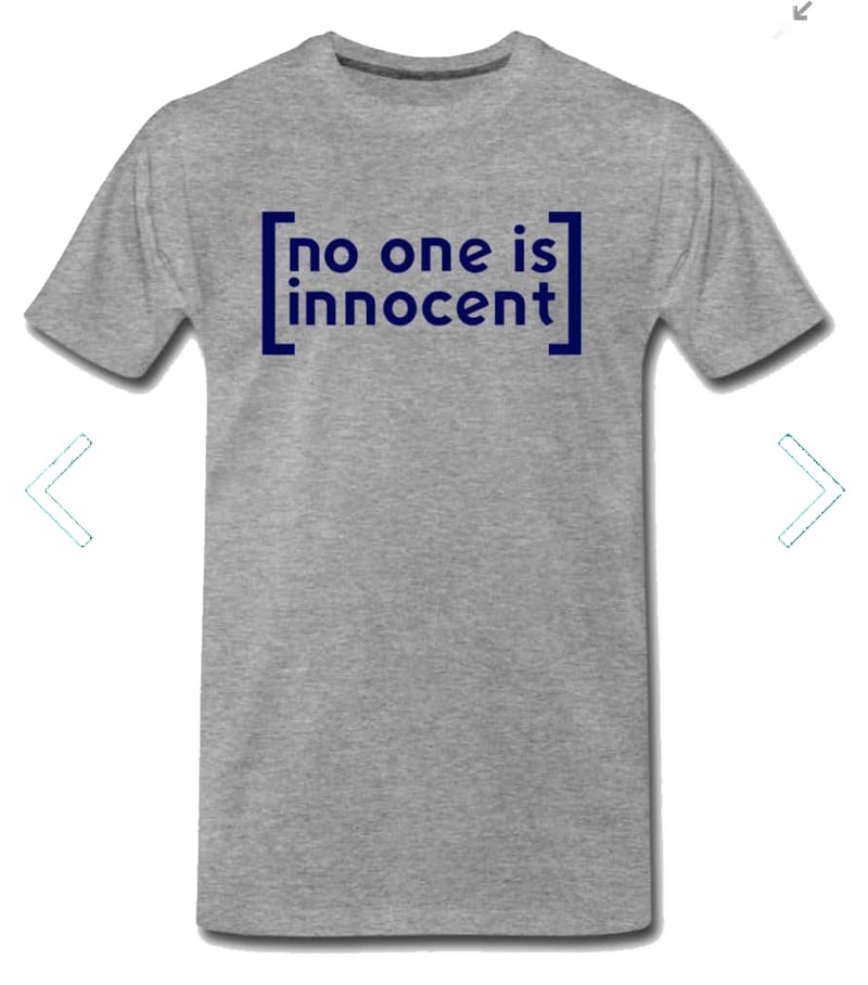 T-shirt gris logo no one is innocent | No one is innocent